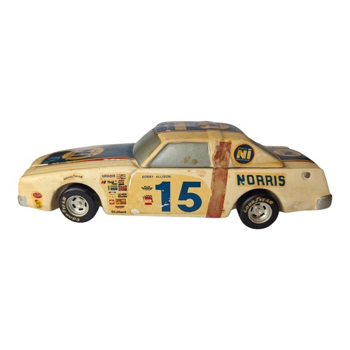 Vtg race car decanter bobby - decanter,